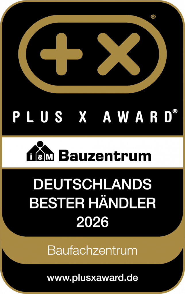i M Plus X Award 2026 Label schwarz